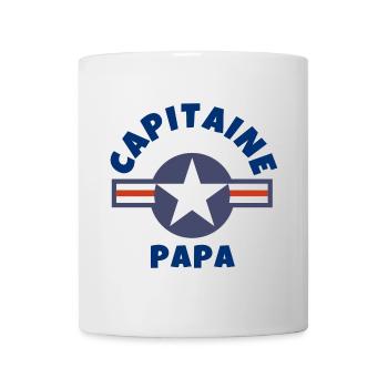 best dad, great dad, captain dad - Mug - white - Front