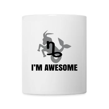 Capricorn Horoscope Statement Esoteric Astrology - Mug - white - Front