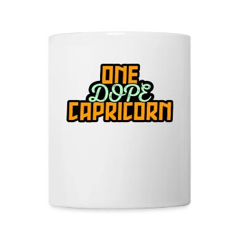 Horoscope Statement Capricorn Esoteric Zodiac Sign - Mug - white - Front