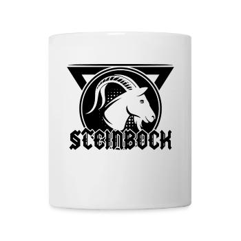 Steinbock Spruch Tierkreis Horoskop Esoterik - Tasse - Weiß - Vorne
