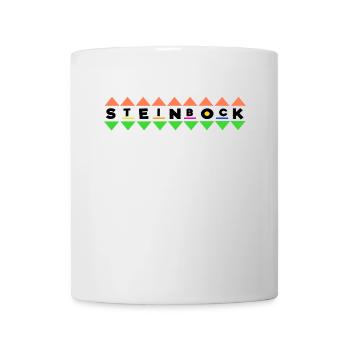 Tierkreiszeichen Horoskop Steinbock Galaxie Himmel - Tasse - Weiß - Vorne