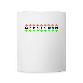 Gezeiten Aberglaube Steinbock Astrologie Spruch - Tasse - Weiß - Vorne