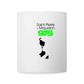 Saint-Pierre & Miquelon - Mug blanc - blanc - Devant