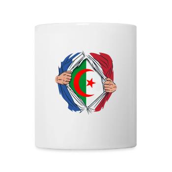 Design France and Algeria - Mug - white - Front