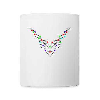 Stars Capricorn Horoscope Esoteric Constellation - Mug - white - Front