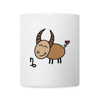 Horoskop Steinbock Astronomie Galaxie Astrologie - Tasse - Weiß - Vorne