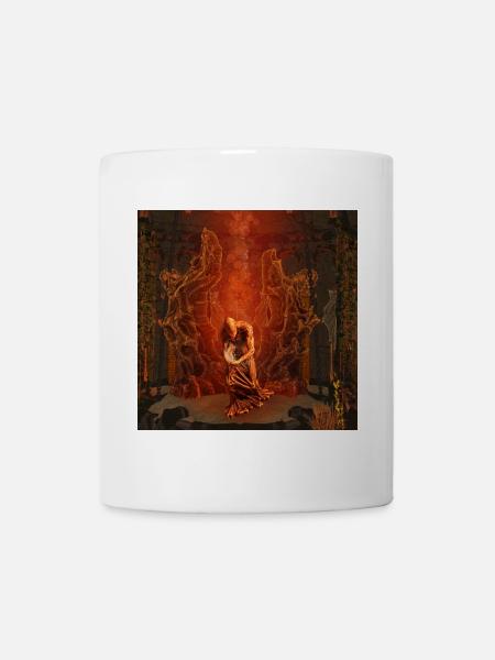 in der dunklen Nacht - Tasse - Weiß