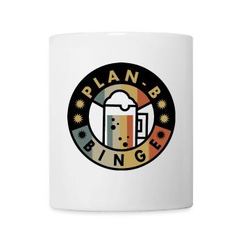 Plan B Boozing - Mug - white - Front