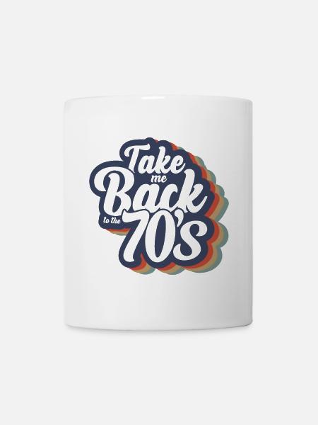 Riportami agli anni '70 - Tazza - bianco