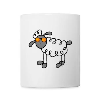 Mouton frais - Mug blanc - blanc - Devant