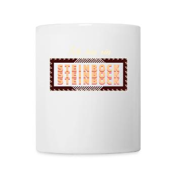 Cool Horoskop Statement Steinbock Aberglaube - Tasse - Weiß - Vorne