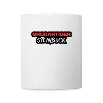 Tierkreis Horoskop Steinbock Statement Astrologie - Tasse - Weiß - Vorne