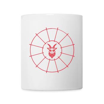 Astrologie Galaxie Sternbild Steinbock Esoterik - Tasse - Weiß - Vorne