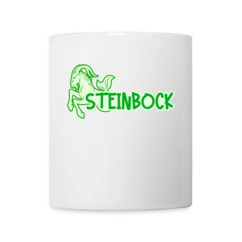 Horoskop Steinbock Esoterik Aberglaube Tierkreis - Tasse - Weiß - Vorne