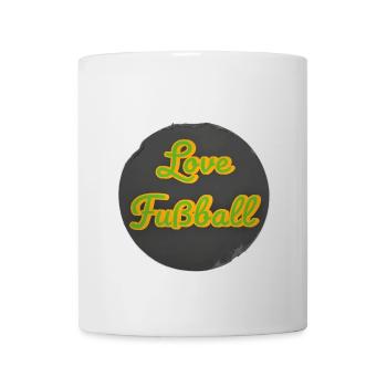 Love of retro-style football - Mug - white - Front