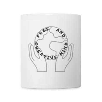 Free and creative spirit. - Mug - white - Front
