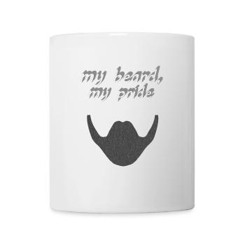 coole sprüche mann, my beard..., bartsprüche - Tasse - Weiß - Vorne