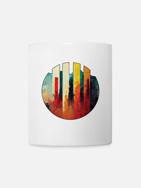 Metropole - Tasse - Weiß
