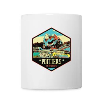 Poitiers France Futuroscope theme park - Mug - white - Front