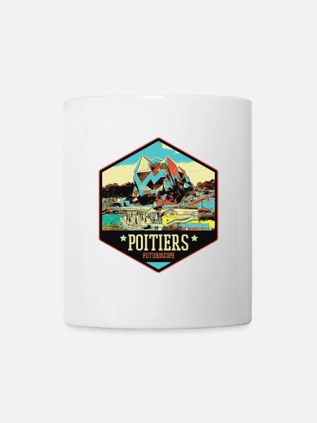 Poitiers France parc thématique du Futuroscope - Mug blanc - blanc