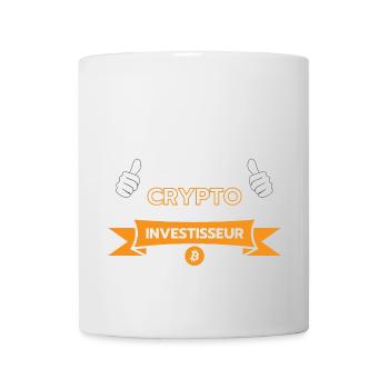 Ce mec est un crypto investisseur - Mug blanc - blanc - Devant