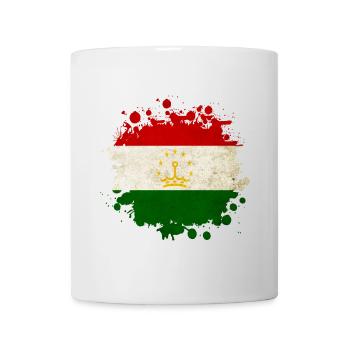 Tajikistan blob flag design - Mug - white - Front