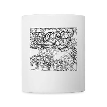 Heart Chaos Black - Tasse - Weiß - Vorne