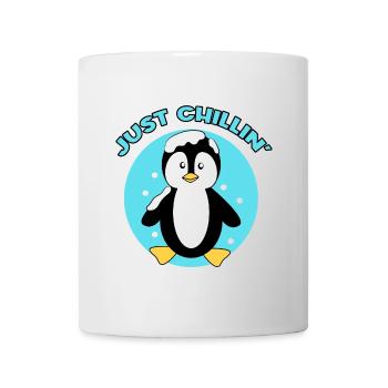 Arktis Tier Schnee Kalt Pinguin Seevogel Eis Vogel - Tasse - Weiß - Vorne
