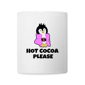 Sweet Cold Penguin Animal Bird Statement Antarctique - Mug blanc - blanc - Devant