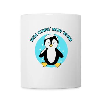Süß Pinguin Seevogel Arktis Tier Schnee Vogel Eis - Tasse - Weiß - Vorne
