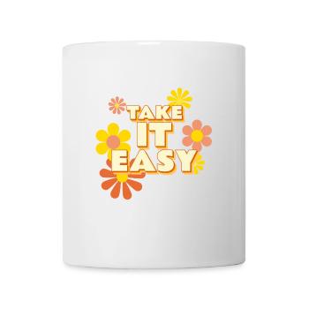 Take it Easy - Tasse - Weiß - Vorne