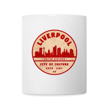 Liverpool City Culture Vintage Seal - Mug - white - Front