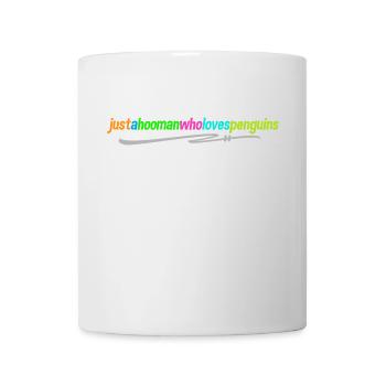 Déclaration du manchot d’Antarctique Oiseau animal Oiseau de mer - Mug blanc - blanc - Devant