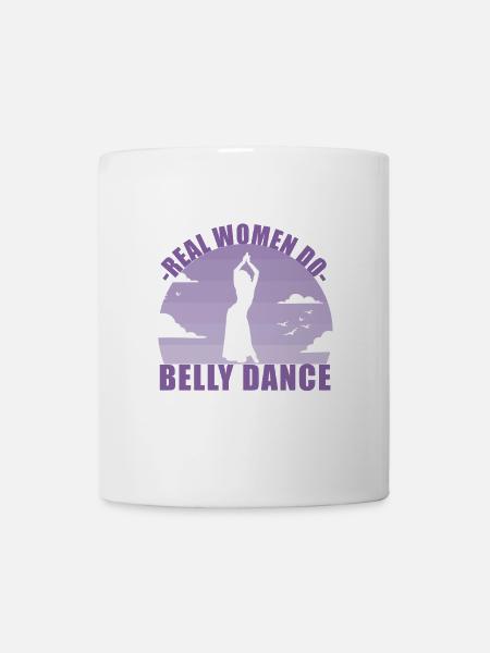 Bauchtanz Bauchtänzerin tanzen Tänzerin Geschenk - Tasse - Weiß