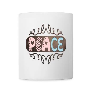 Peace - Mug - white - Front