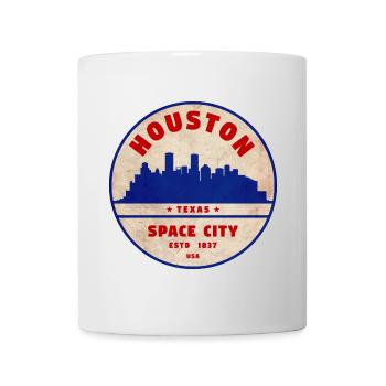 Houston - Mug blanc - blanc - Devant