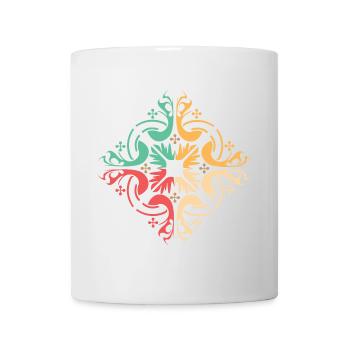 Pattern Lisbon Symbol Illustration Colors Graphic - Mug - white - Front