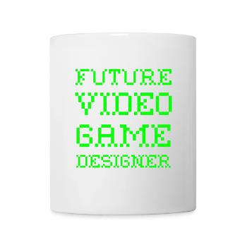 Future Video Game Designer Informatiker Computer - Tasse - Weiß - Vorne