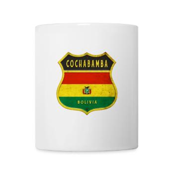 Cochabamba Bolivia coat of arms design - Mug - white - Front