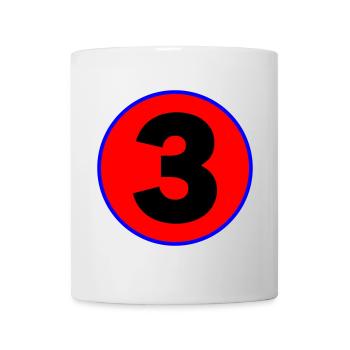 Anniversaire Anniversaire 3 - Mug blanc - blanc - Devant