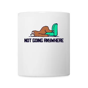 Lazy Sloth Sleep Statement Late Riser - Mug - white - Front