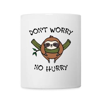 Jungle Animal Statement Sloth Sleep Lazy - Mug - white - Front