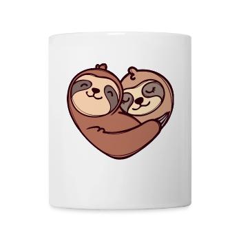 Animal Sleeping Sloth Relax Jungle Mammal - Mug - white - Front