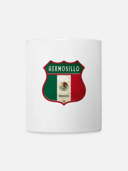 Hermosillo Mexiko Wappen Design - Tasse - Weiß