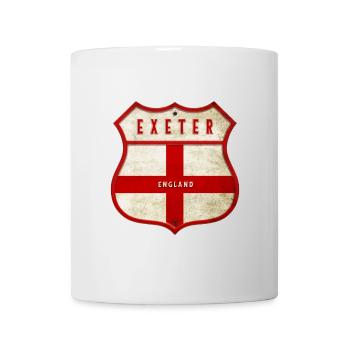 Exeter England Wappen - Tasse - Weiß - Vorne