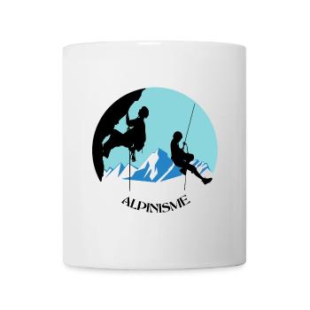 Mountaineering - Mug - white - Front