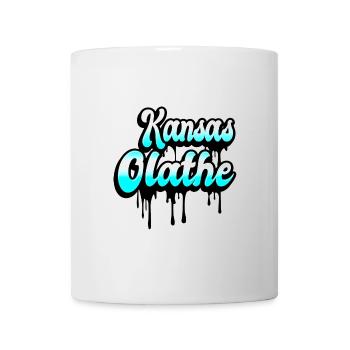 Olathe Kansas Design - Tasse - Weiß - Vorne