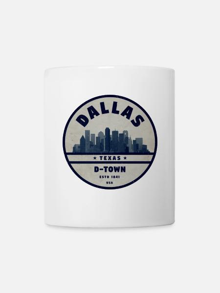 Dallas (Texas) - Mug blanc - blanc