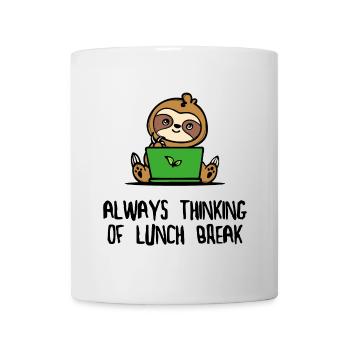 Lazy Animal Mammal Humorous Sloth Statement - Mug - white - Front