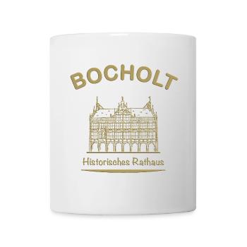 Bocholt Historisches Rathaus - Tasse - Weiß - Vorne